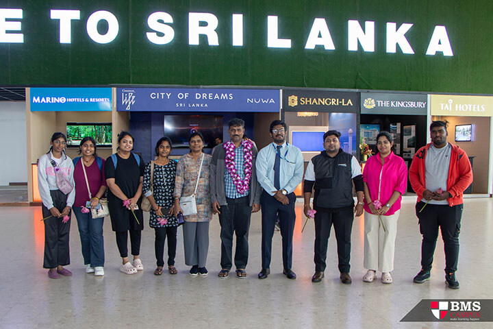 International Student Exchange Programme 2026 SRM University Delegation Visits BMS Campus (1)