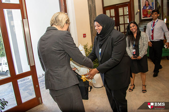 Professor Monika Foster’s Official Visit to BMS Campus to Strengthen Strategic Partnership with Northumbria University, UK (3)