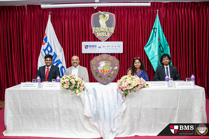The Inaugural Founder’s Shield BMS Campus and APIIT Launch a Historic Inter-Campus Cricket Encounter (2)